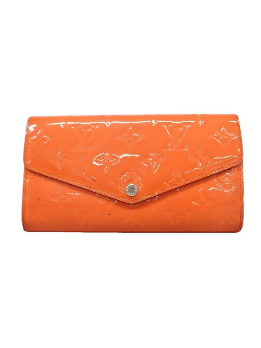 Louis Vuitton Wallet Vernis Portefeuille Sarah Poppy Petal